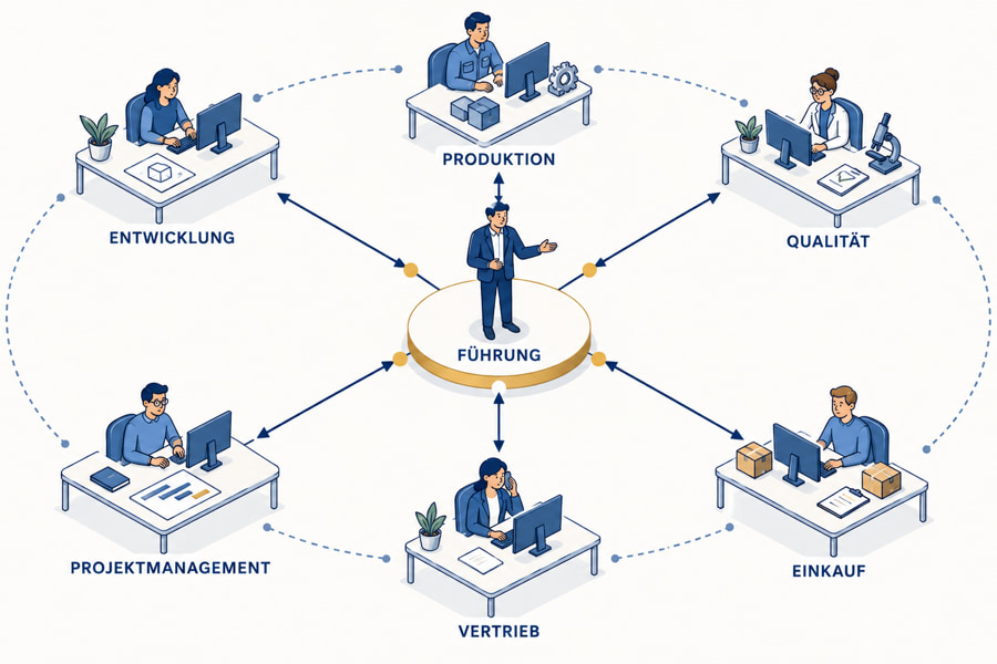 Führen in einer Matrixorganisation